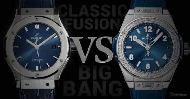 hublot big bang fusion classic|Hublot Classic Fusion VS Big Bang: The Ultimate Comparison.